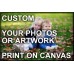 Print Painting on canvas Custom personal portrait