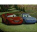 Print art from movie/Cars/Route 66/Dodge Viper Mc Queen/Porsche 912 Carrera Sally