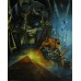 Print painting artwork /movie Transformers/Optimus prime/Bumblebee/Robot/Pyramid