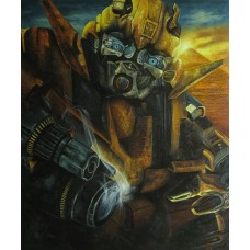 Print painting artwork/Transformer.movie.Bumblebee