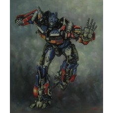 Print painting artwork /movie /Transformer.movie.Optimus prime.