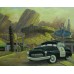 Print painting artwork /movie Cars/Sheriff.Mercury Police Cruise