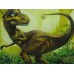 Print painting artwork /movie ICE AGE4.Dinosaurs/jungle