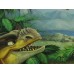 Print painting / movie.ICE AGE4.Tiger/Diego.mammoth/Manny.Scrat.sloth/Sid.Dinosaurs/