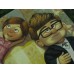 Print Painting on canvas/movie.UP.Kevin.Carl fredricksen.Ellie.Russell