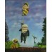 Print painting artwork /movie UP.Kevin.Carl fredricksen.dog.Russell