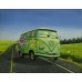 Print painting artwork /CARS.movie.Volkswagen.Fillmore.MINI Bus