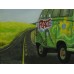 Print painting artwork /CARS.movie.Volkswagen.Fillmore.MINI Bus