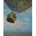 Print painting artwork /movie UP.Landscape/coloured balloon