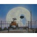 Print painting artwork /movie.WALL-E and Eva ★Original Oil Painting