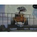 Print painting artwork /movie.WALL-E and Eva ★Original Oil Painting