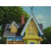 Print painting artwork /movie UP /dream house