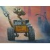 Print painting artwork /movie WALL-E and EVA/