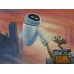 Print painting artwork /movie WALL-E and EVA/