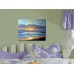 Print painting artwork /landscape Sunset sea seabird/ocean