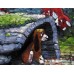 Print painting artwork /movie/Cartoon /The Fox and the Hound /Tod/Copper/kids gift/children room decor