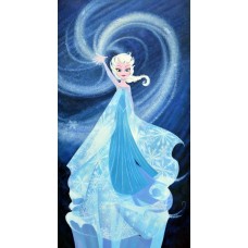 Print painting artwork /movie Cartoon Frozen/Princess/Elsa/Anna/kids gift/children room decor