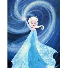 Print painting artwork /movie.Cartoon Frozen/Princess/Elsa/Anna