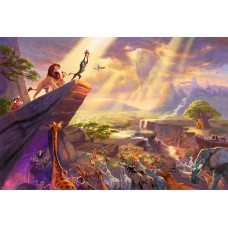 Print art on canvas/Disney cartoon/The Lion King/Simba/thomas/children decor Wall Decoration