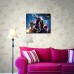 Print art on canvas Poster/Guardians of the Galaxy /Peter Quill/Gamora/Groot/Rocket Raccoon 