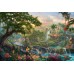 Print art on canvas/DisneyThe Jungle Book/Mowgli/Baloo/Bagheera/ children decor Wall Decoration