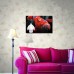 Print art on canvas Disney Big Hero 7r Hiro Baymax /children room decor/ Wall